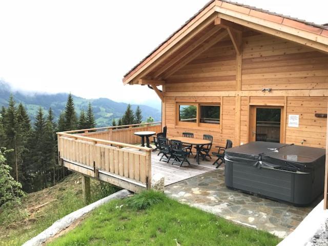 Les Chalets-Hotel De La Croix-Fry Manigod Exterior foto